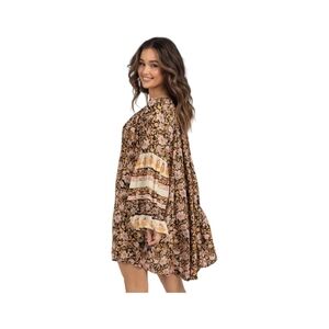 Billabong Oversized  Gipset Dress Size S boho beach NWT